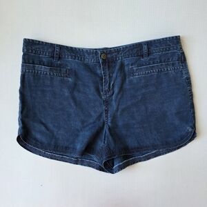 Tibi Denim Blue Women's Shorts Size 4